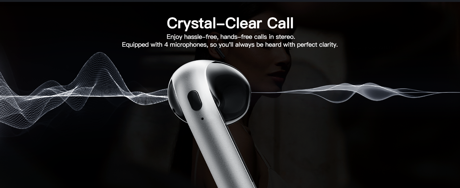 wireless earbuds with mic