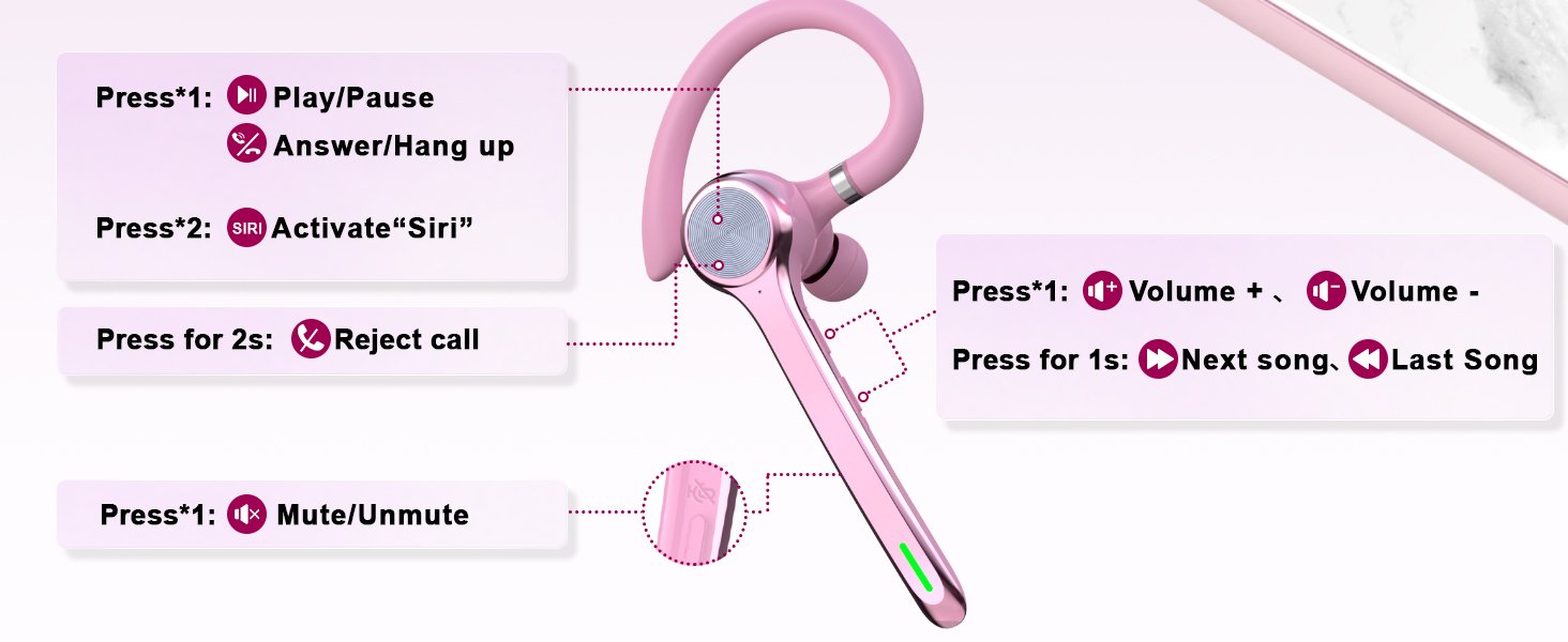 bluetooth headset bluetooth earpiece