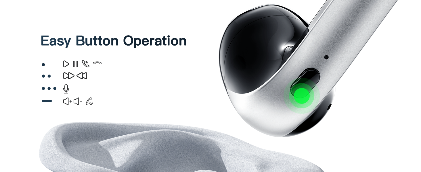 wireless earbuds with microphone